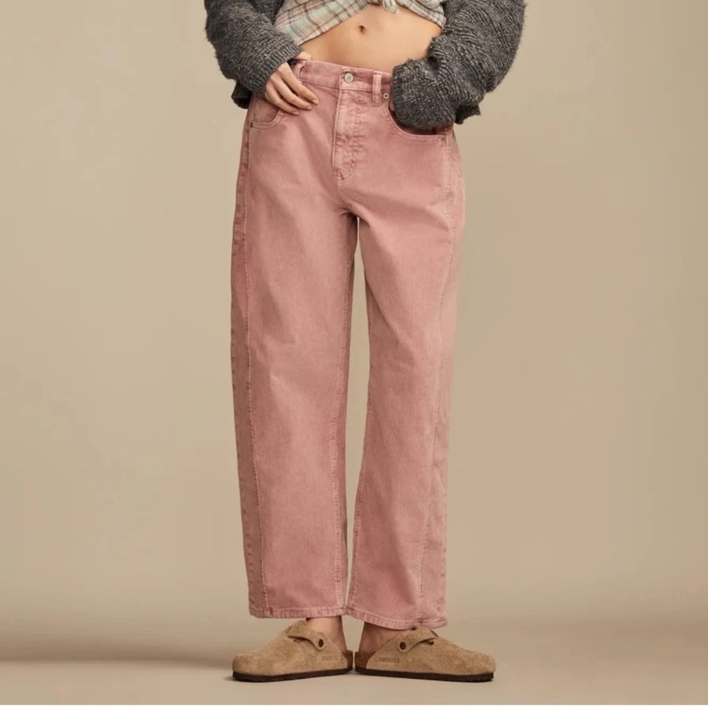 Lucky Brand Rosewood High-Rise Wide Leg Jeans